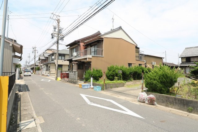 名古屋市中川区戸田二丁目の前面道路含む現地写真