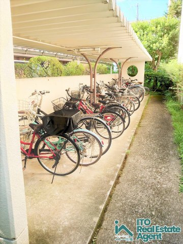 東大路高野第2住宅 第3号棟の駐輪場