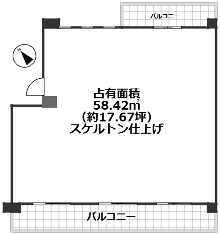 東大路高野第2住宅 第3号棟の間取り