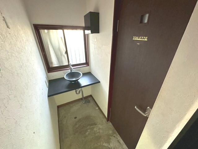 生路池下貸店舗の洗面所