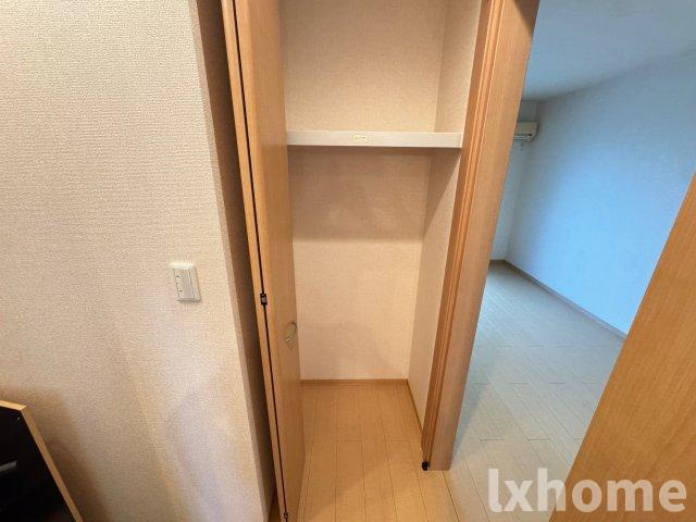 アウラ千里丘の収納|大きなものも収納できそうです