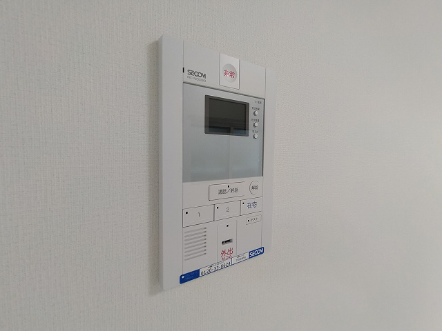 神戸市長田区長尾町２丁目のアパートのセキュリティ|TV付インターフォン