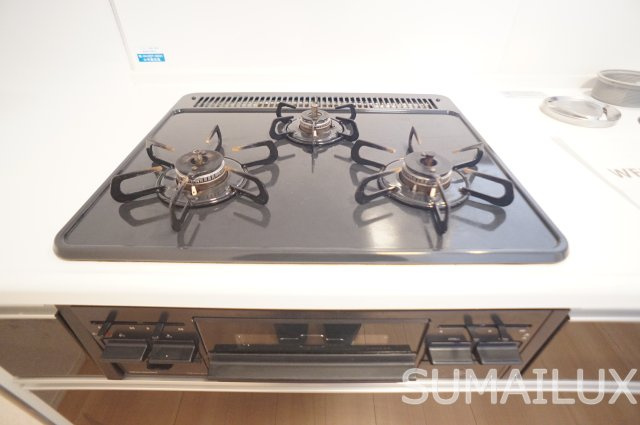 熊本市南区八幡９丁目のアパートのキッチン