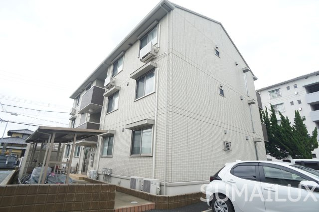 熊本市南区八幡９丁目のアパートの外観