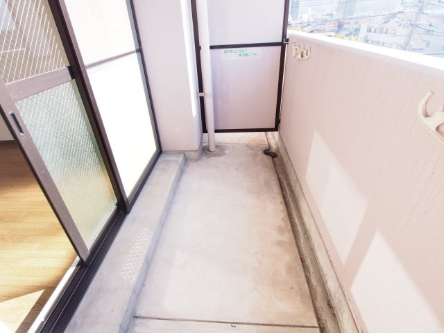 カーサ大正2NDのバルコニー