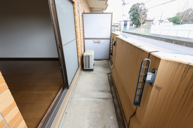 ラ・セゾン城北のバルコニー|同間取りの105号室のお写真です