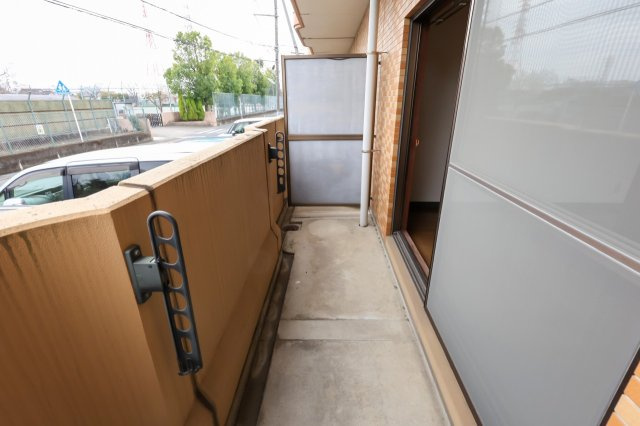 ラ・セゾン城北のバルコニー|同間取りの105号室のお写真です