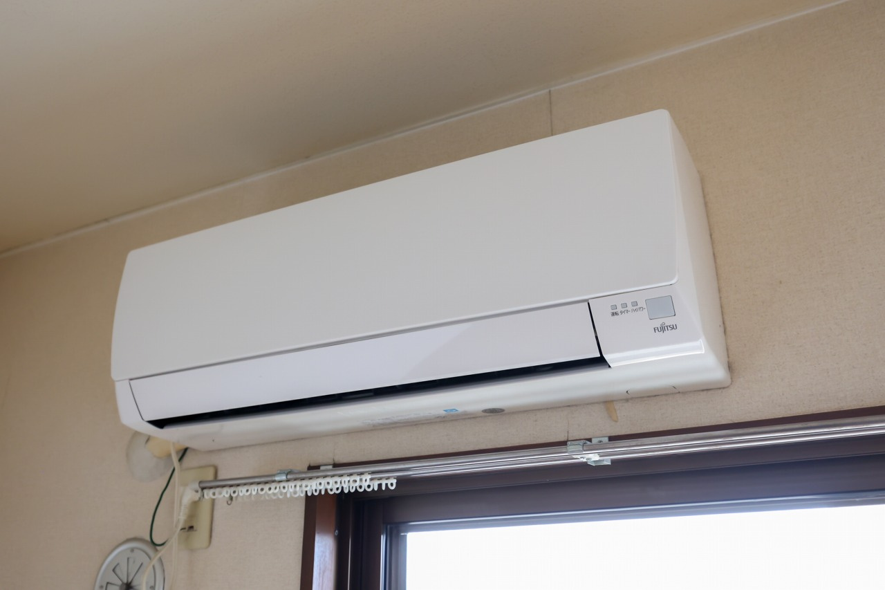 ラ・セゾン城北の設備|エアコン完備（同間取りの105号室のお写真です）