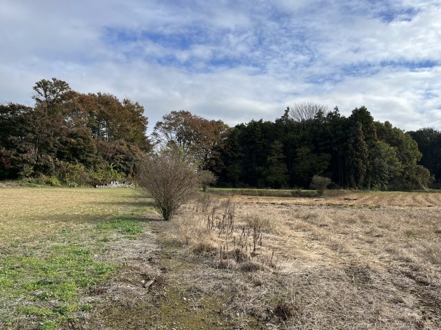 小山市北飯田の外観|敷地の東部分です。
