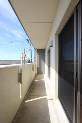 ミュラーユのバルコニー