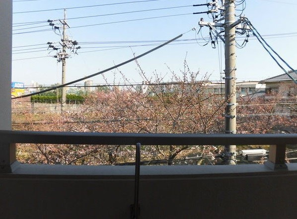 びい１０植田のバルコニー
