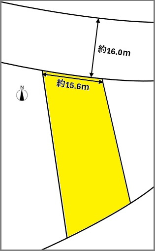 伊佐市大口里土地の土地図