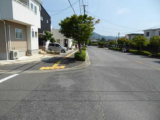 【前面道路含む現地写真】