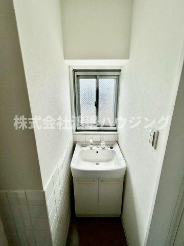 フレスマンション江坂の洗面所