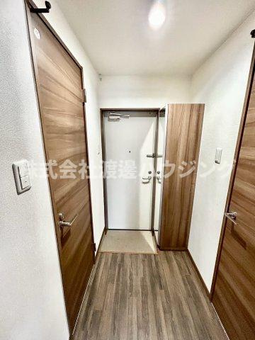 ラージヒル服部天神の玄関