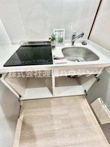 ハイムタケダT-10のキッチン|キッチン下収納