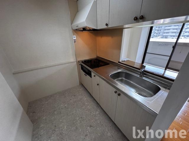 サワン東太田のキッチン|コンパクトなキッチンで掃除もラクラク