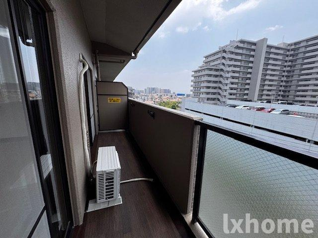 サワン東太田のバルコニー|陽当たり良好なバルコニーです