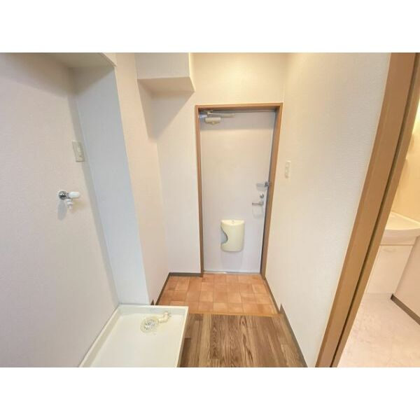 グリーンヒル矢高の玄関