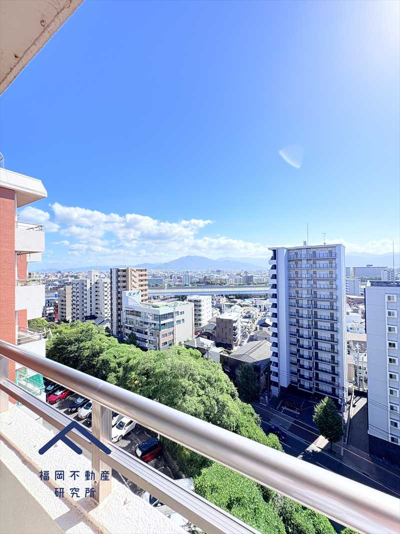 愛宕山ハイリビングの展望