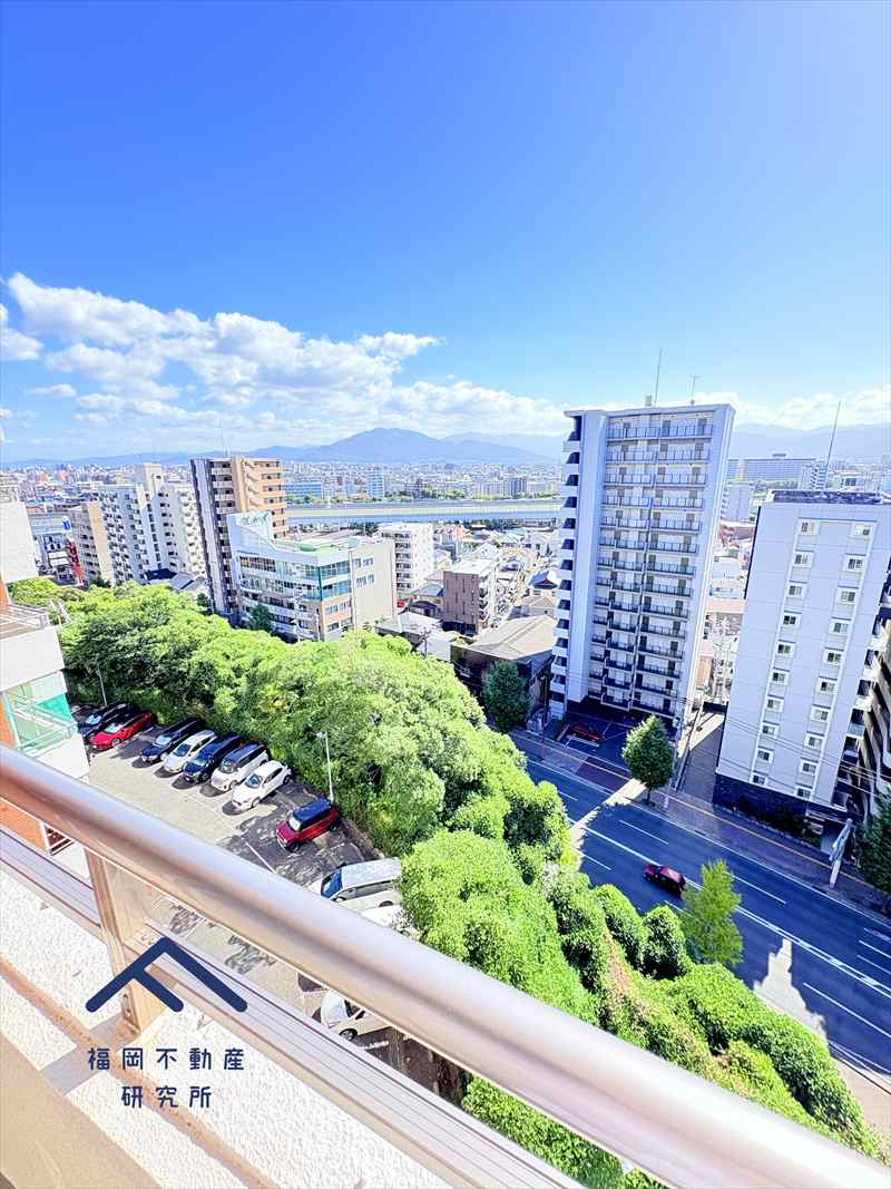 愛宕山ハイリビングの展望