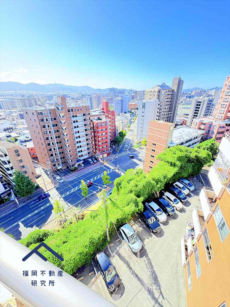 愛宕山ハイリビングの展望