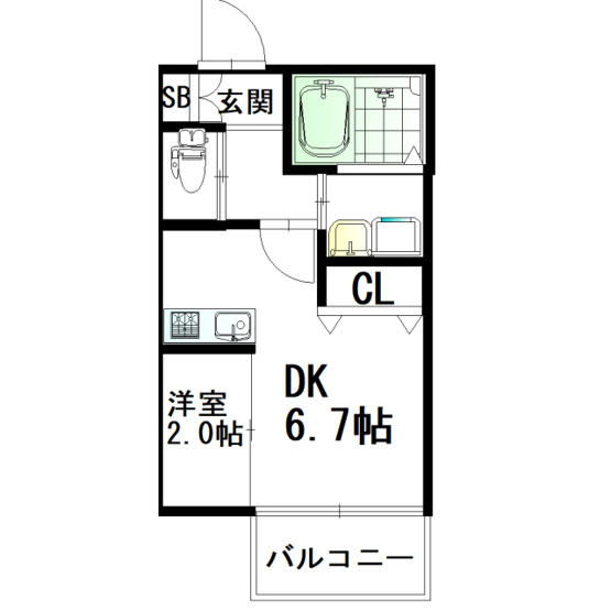 【間取り】 | 仲介手数料０円！HPに初期費用掲載！「プライスホーム」で検索！ウィルメゾン箱崎Ⅱ