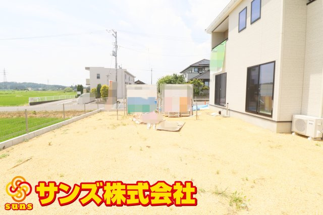 矢吹町八幡町　　　５号棟　　善郷小学校、矢吹中学区の外観|南西側から見た区画全体♪