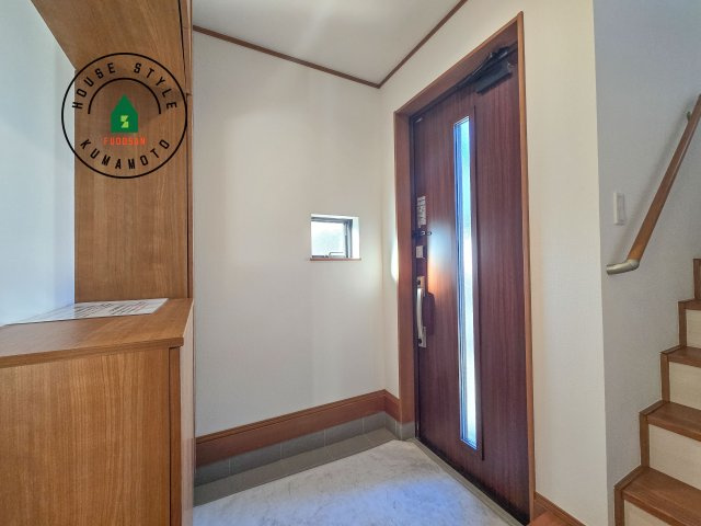 菊池郡菊陽町原水第1-3棟（A号棟）の内観：施工例|二重ロックでしっかり防犯対策ができます。