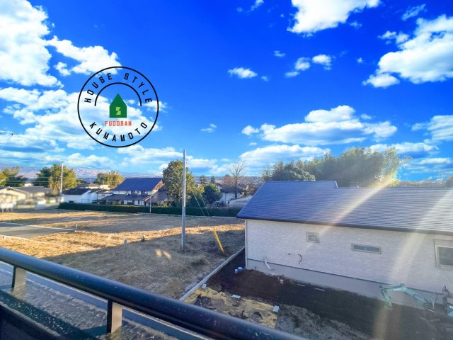 菊池郡菊陽町原水第1-3棟（C号棟）の展望|眺望や窓からの景色が良いと、家で過ごす時間も快適です。