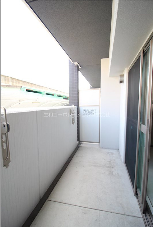 夢グランシャリオのバルコニー