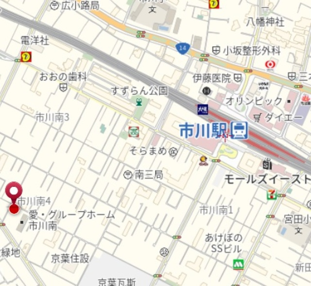 ブラン　エ　ノワールの地図|★案内図★