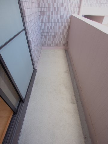 コスモピアのバルコニー