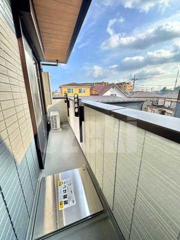 Dアヴァンス千間台東　B棟のバルコニー