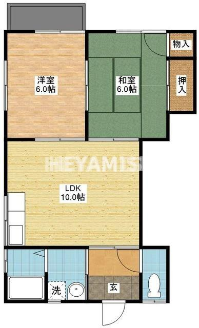 メルヘンハウスの間取り