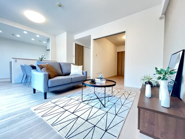 ディアステージ四条葛野大路の居間・リビング