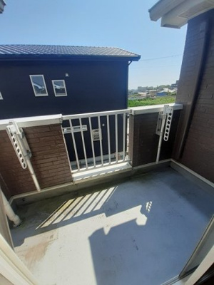 【バルコニー】 | ドミールユキ | お洗濯にも便利なバルコニー付き