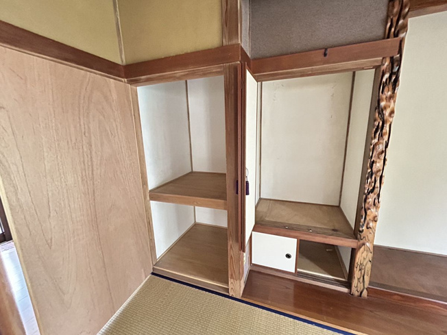 【収納】 | 甘木貸家 | 日用品や布団などを収納することができます！