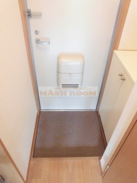 ベルハイツの玄関