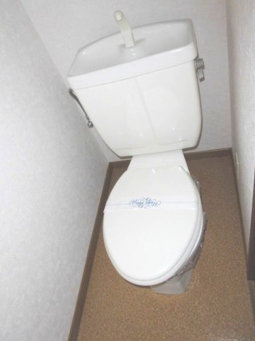 熊本市北区龍田６丁目の賃貸マンションのトイレ