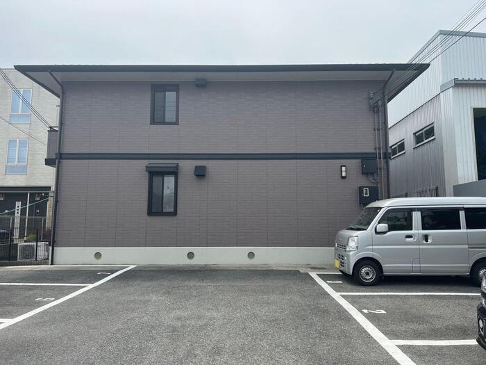 エスポワールの駐車場