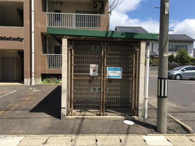 【その他共用部分】 | コーポメロディ | ゴミ置き場