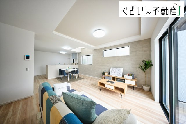 【居間・リビング】 | LIGARE 久喜市本町10期　新築住宅 | ≪1号棟≫
現地(2025年10月撮影)