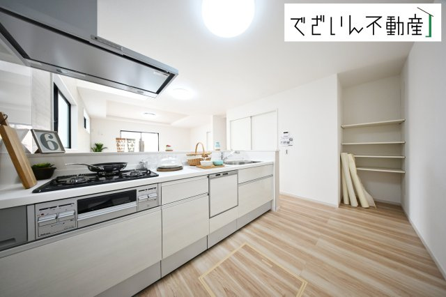 【キッチン】 | LIGARE 久喜市本町10期　新築住宅 | ≪1号棟≫
現地(2025年10月撮影)