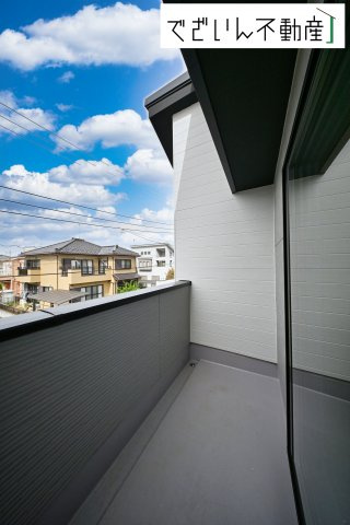 【バルコニー】 | LIGARE 久喜市本町10期　新築住宅 | ≪1号棟≫
現地(2025年10月撮影)