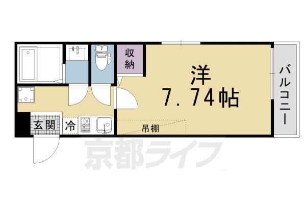 グラン京都西陣の間取り|【代表的な間取りです】