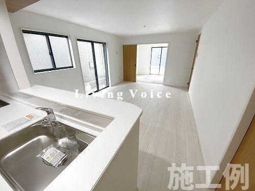 【居間・リビング】 | 【仲介手数料０円】相模原市中央区宮下本町5期　新築一戸建て　全5区画 | 相模原市中央区宮下本町5期　新築一戸建て　全5区画