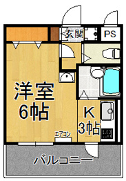 ＮＤビルハイツの間取り
