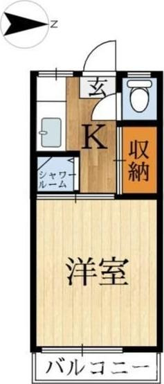 ハウス西舟木の間取り