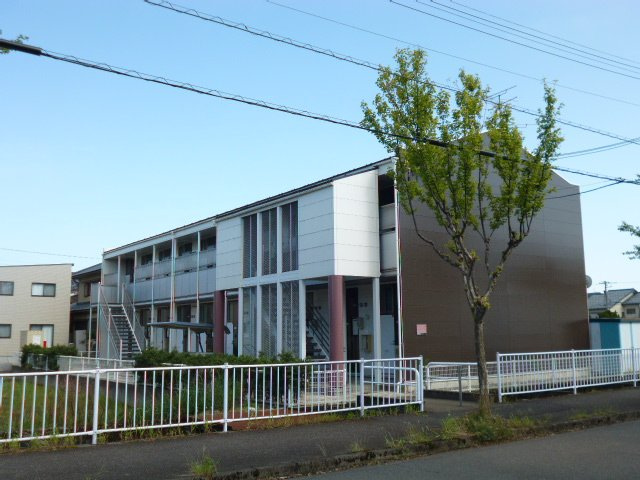 レオパレス木田の外観|外はこのようになっています